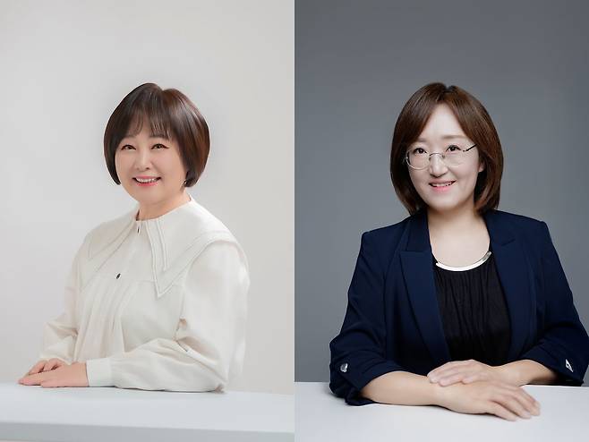 숙명언론인상 수상자 2인_(왼쪽부터) 이금희, 곽민영