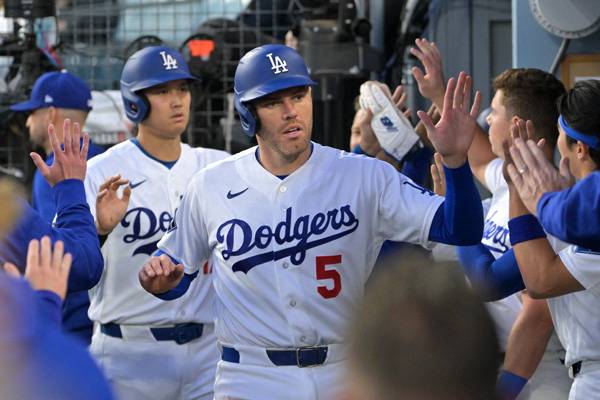프리먼은 다저스 타선의 슬럼프에 관한 생각을 전했다. 사진= Jayne Kamin-Oncea-Imagn Images= 연합뉴스 제공