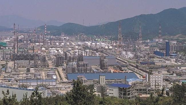 여수 석유화학단지 전경. [헤럴드DB]