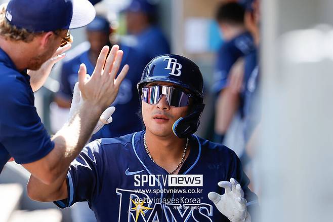 ▲ 탬파베이의 FA 역사에서 쓴 기억 중 하나로 남아 있는 김하성