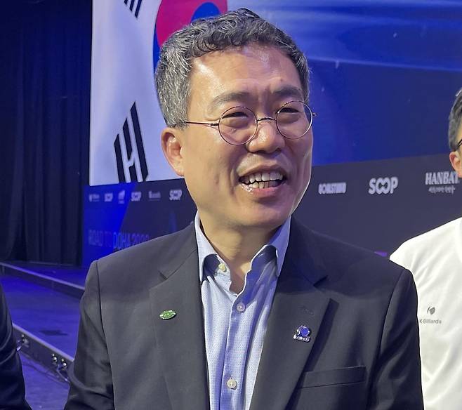 서수길 대한당구연맹 회장 [촬영 이대호]