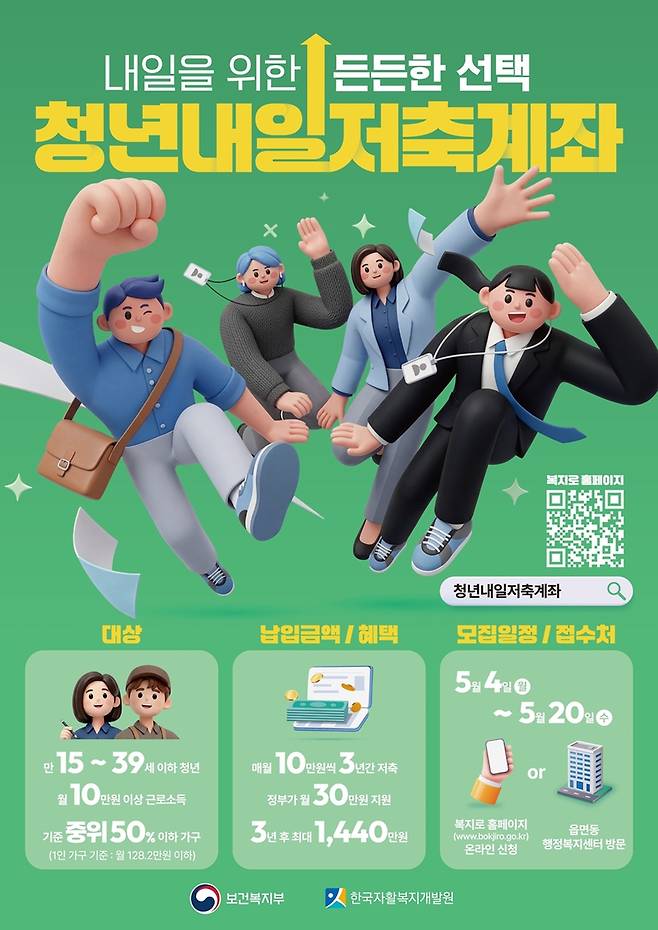 청년내일저축계좌 홍보물 [정읍시 제공. 재판매 및 DB 금지]