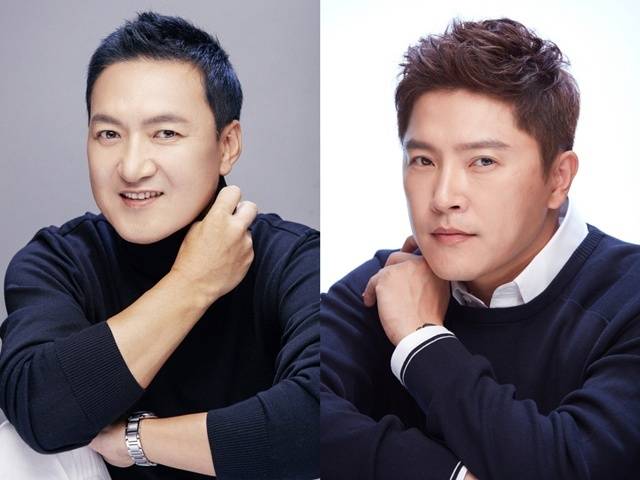 故 박동빈(왼쪽), 안재모/와이피플이엔티 제공