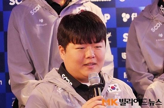 남자3쿠션 조명우는 상상만 하던 아시안게임에 출전해 우승하겠다는 각오를 밝혔다.