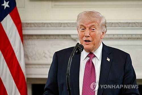 도널드 트럼프 미국 대통령 [UPI 연합뉴스 자료사진. 재판매 및 DB 금지]