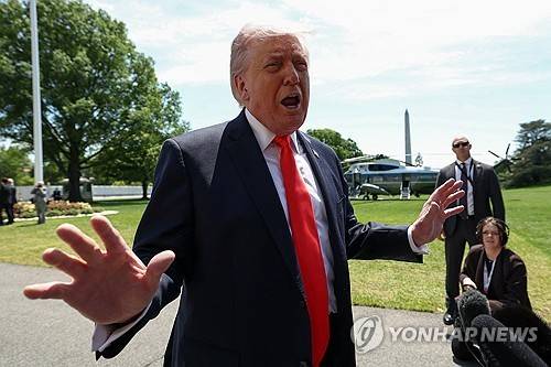 도널드 트럼프 미국 대통령 [워싱턴 로이터=연합뉴스. 재판매 및 DB 금지]