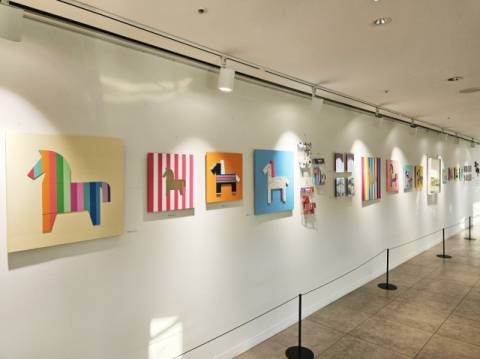 HUHU展 ‘KONIK : Wish Memory’ 전시 전경. 작가 제공