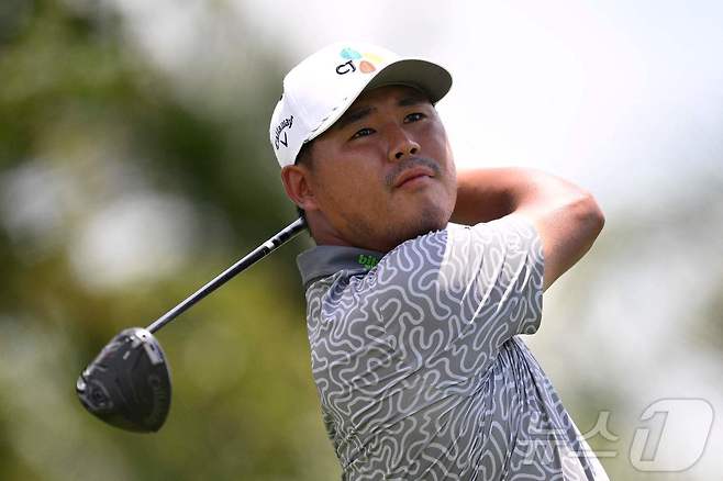 PGA 투어 김시우. ⓒ AFP=뉴스1