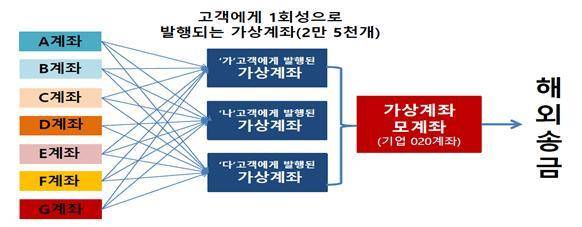 소액해외송금업체의 불법 자금세탁·외화반출 사례(재정경제부 제공). 2026.5.3/뉴스1