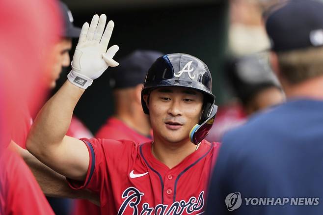 김하성이 3일 더블A 실전 경기에 출전해 3출루를 기록했다_[AP=연합뉴스 자료사진]