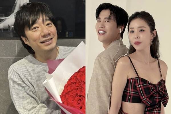 왼쪽부터 배기성, 문원 신지/개인 소셜 계정 캡처