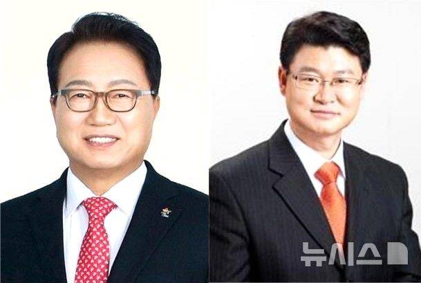 [울진=뉴시스] = 6·3 지방선거 울진군수 손병복(왼쪽) 후보, 무소속 황이주 후보. 2026.04.30. photo@newsis.com
