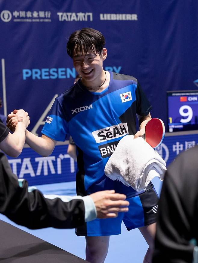 ▲ 오준성 ⓒWTT