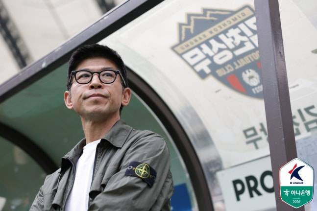 주승진 김천 상무 감독. /사진=한국프로축구연맹 제공