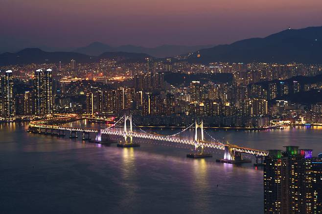 부산시 야경 (사진=게티이미지뱅크)