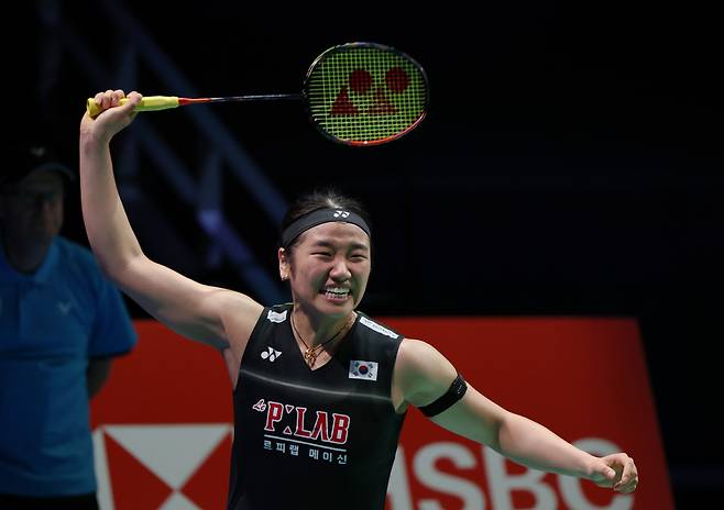 (260503) -- HORSENS, May 3, 2026 (Xinhua) -- An Se Young of South Korea celebrates after winning the singles match against Wang Zhiyi of China during the finals between China and South Korea at the BWF Uber Cup badminton women's team championship in Horsens, Denmark, on May 3, 2026. (Xinhua/Wu Huiwo)
<저작권자(c) 연합뉴스, 무단 전재-재배포, AI 학습 및 활용 금지>