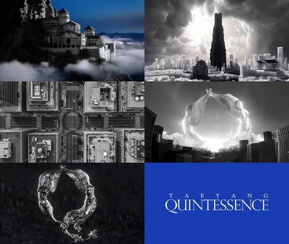 가수 태양이 9년 만에 발매하는 새 정규앨범 'QUINTESSENCE'의 트레일러를 공개했다./더블랙레이블