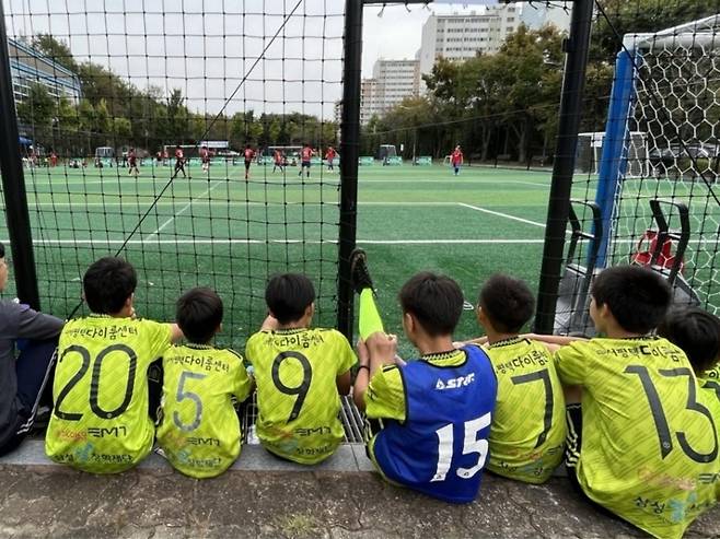 서평택다이룸센터 ‘다이룸FC’ 소속으로 축구선수를 꿈꾸는 고려인 아동들/ 출처_굿네이버스 제공