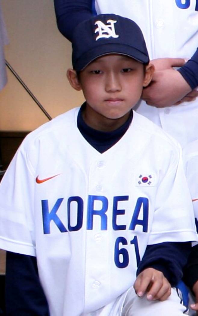 NC 구창모 어린 시절. 사진 구창모