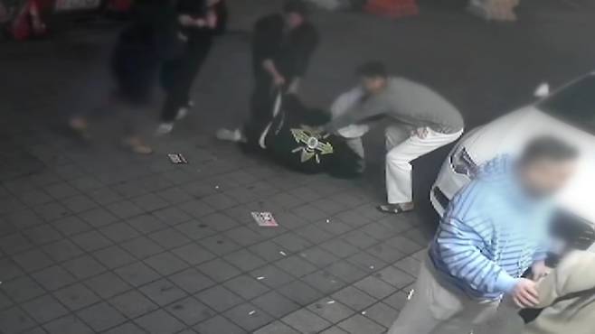 사건 당시 CCTV 화면
