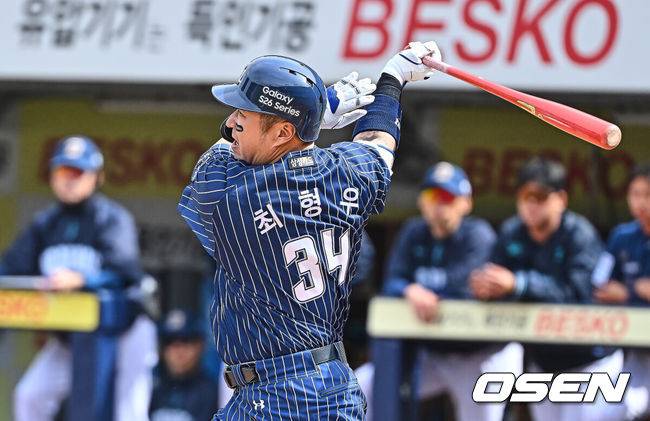 [OSEN=대구, 이석우 기자] 삼성 라이온즈 최형우 178 2026.04.12 / foto0307@osen.co.kr
