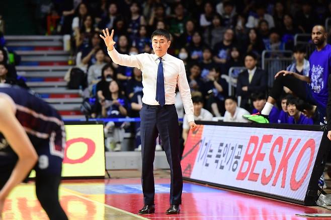 이상민 감독. KBL 제공