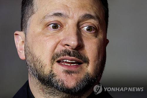 젤렌스키 우크라 대통령 [로이터 연합뉴스 자료사진. 재판매 및 DB 금지]