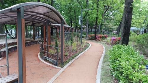 월천근린공원 내 황톳길 [도봉구 제공. 재판매 및 DB 금지]
