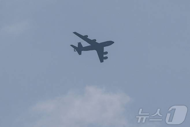 미 공군의 KC-135 급유기. 2026.03.04 ⓒ AFP=뉴스1