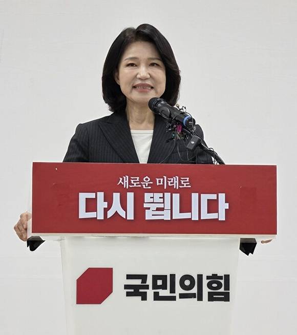 이진숙 국민의힘 대구 달성군 보선 공천 후보자 [사진=연합뉴스]