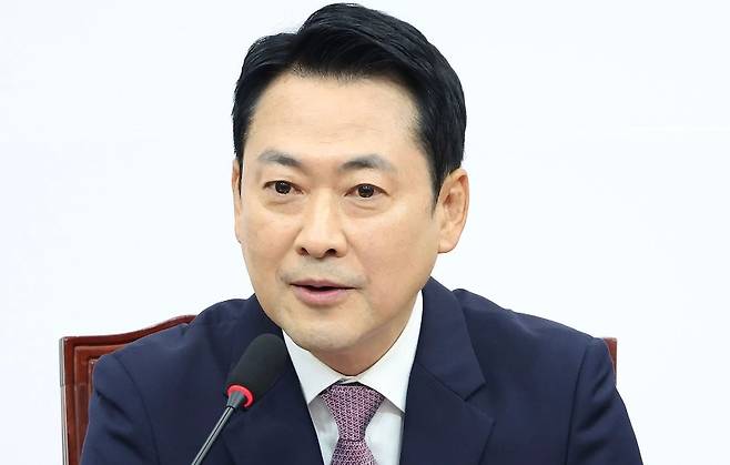 장동혁 국민의힘 대표.