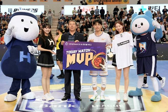 경기 MVP 인천도시공사 이요셉. 한국핸드볼연맹 제공