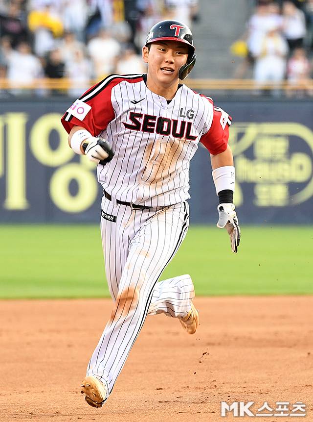 이주헌은 5일 두산전에서 적시타를 쳤다. 사진=천정환 기자