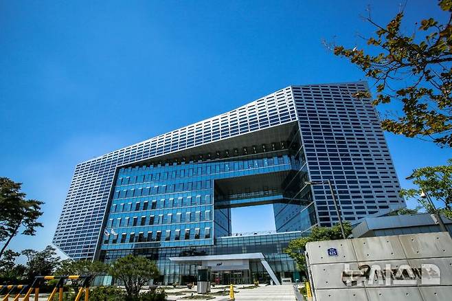 [세종=뉴시스]전력거래소전경.(사진=전력거래소 제공)