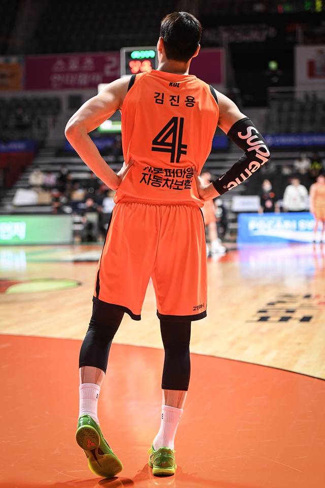 선수 시절 김진용. /사진=KBL 제공