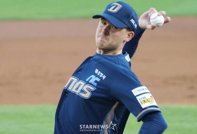 NC 다이노스 라일리 톰슨. /사진=김진경 대기자