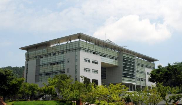 도서관 전경. 국립금오공대 제공