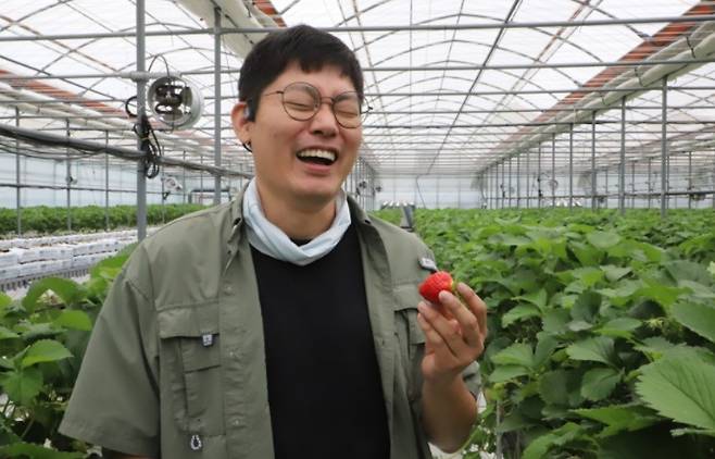 청년농업인 베리왓 고택균 대표. ⓒ제주의소리