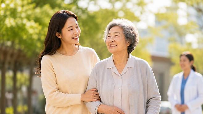 보건복지부는 2월 12일 국가치매관리위원회 심의를 거쳐 '제5차 치매관리종합계획'을 확정 발표했다｜출처: ChatGPT 생성
