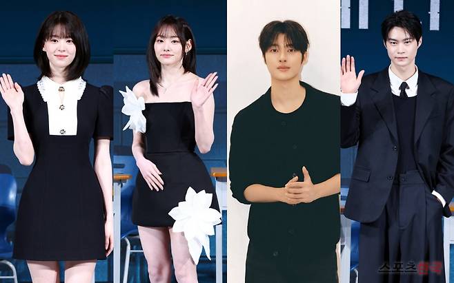 배우 전소영, 강미나, 백선호, 현우석 ⓒ한국아이닷컴 이혜영 기자 lhy@hankooki.com/씨제스 제공