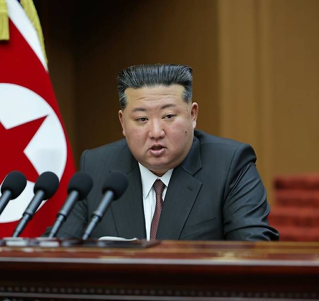 북한 김정은 국무위원장. /노동신문 뉴스1