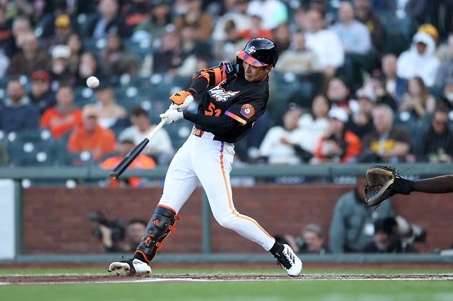 <yonhap photo-3326=""> 이정후. AFP=연합뉴</yonhap>