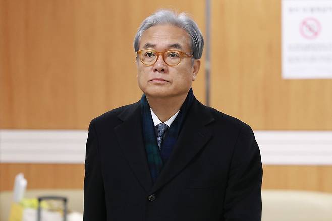 정진석 전 대통령 비서실장. 뉴스1
