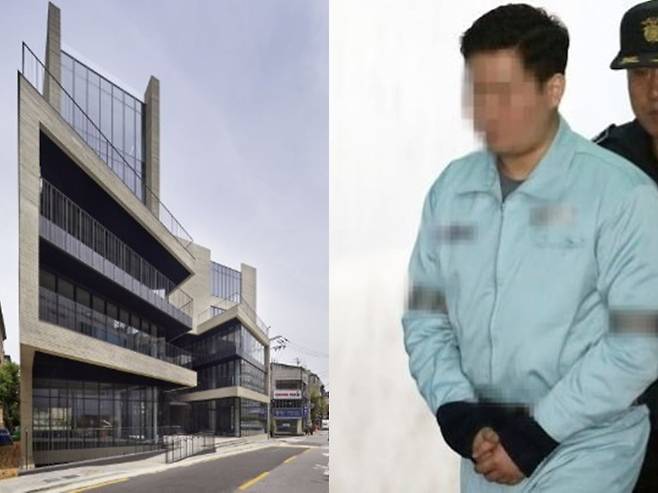레인에비뉴와 이희진. /사진=한국건축문화대상, 연합뉴스