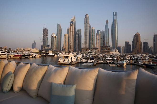 지난해 10월 촬영된 아랍에미리트(UAE) 두바이 전경./로이터=뉴스1