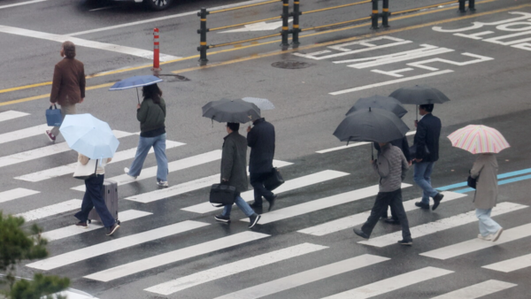 비 내리는 서울. 연합뉴스