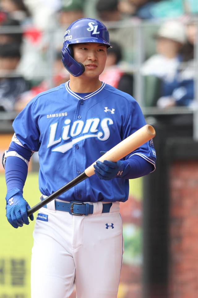삼성 라이온즈에서 뛰던 류승민. 삼성 제공