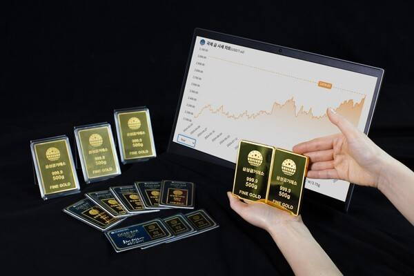 미국과 이란의 종전 합의 기대감에 금값이 상승했다. [출처=삼성금거래소]