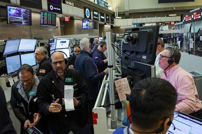 뉴욕증권거래소(NYSE) 모습.(로이터연합뉴스)
