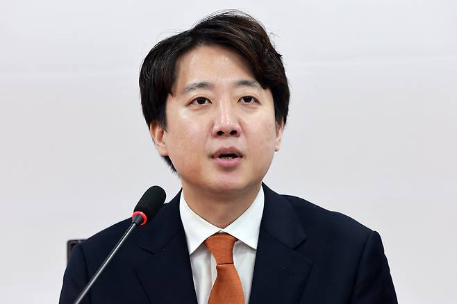 ▲ 개혁신당 이준석 대표가 4일 국회에서 열린 최고위원회의에 참석해 발언하고 있다. 연합뉴스